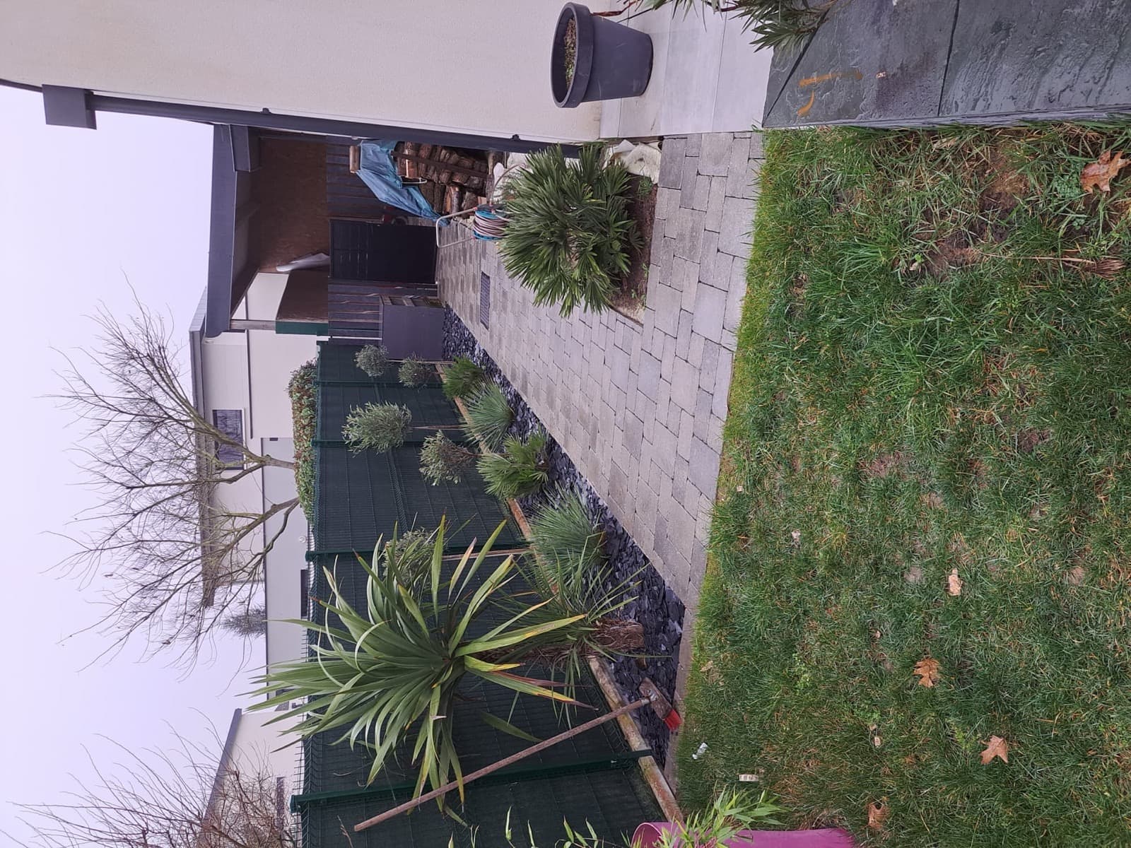 Allée en Pavage Béton Multiformat