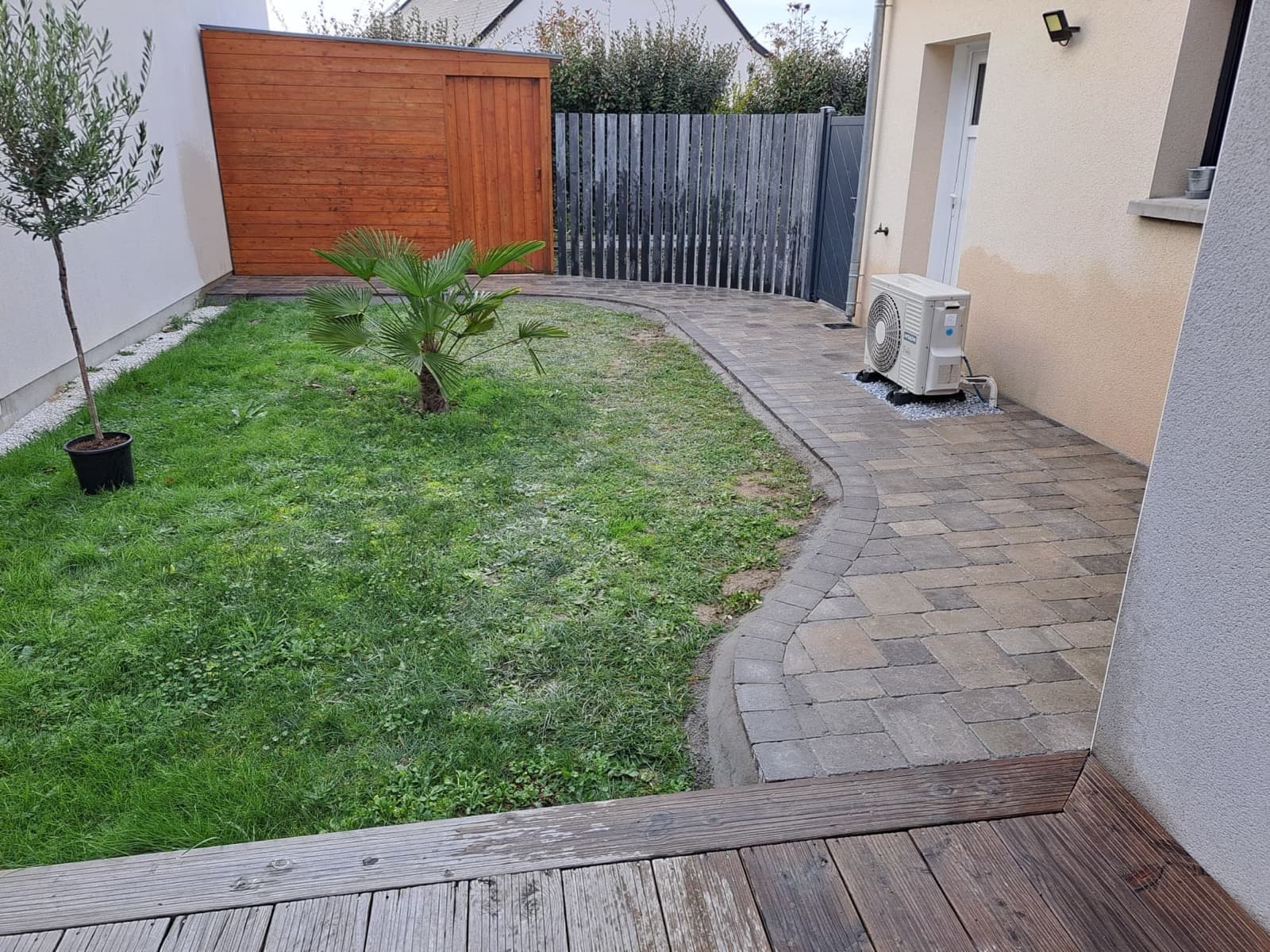 Allée en Pavage Béton Multiformat