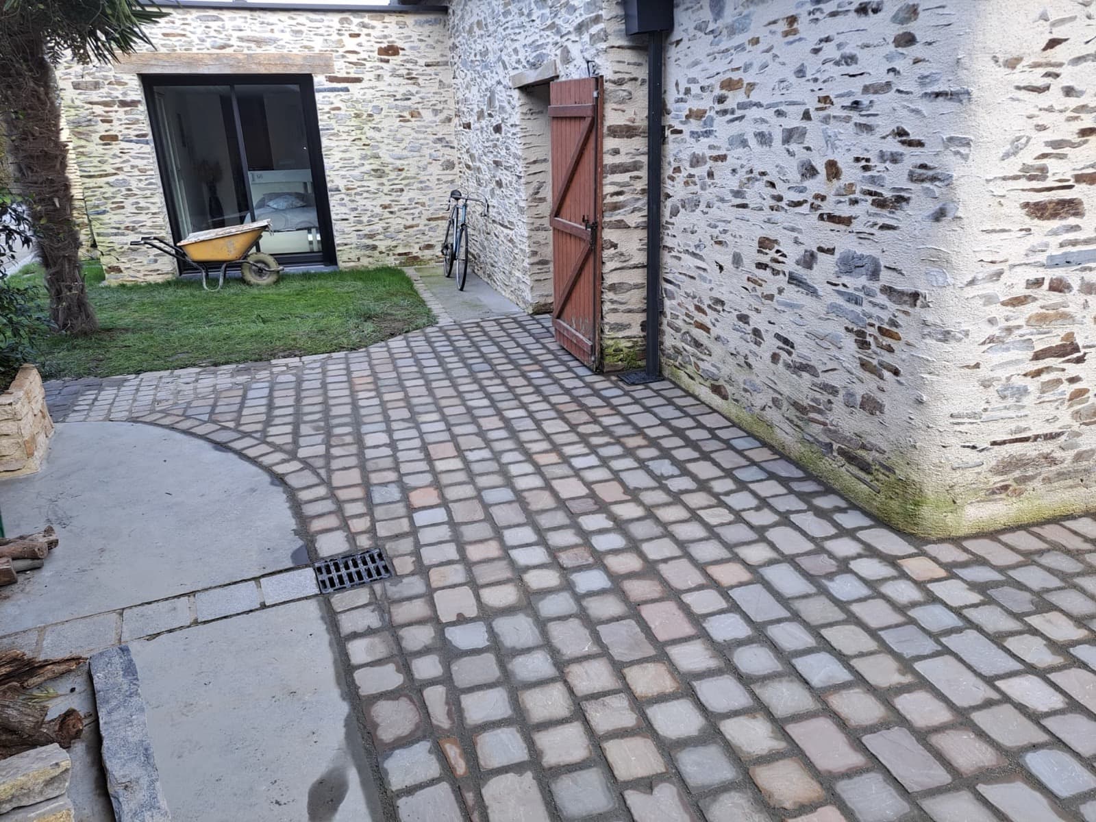 Pavage Grès des Indes Multicolor